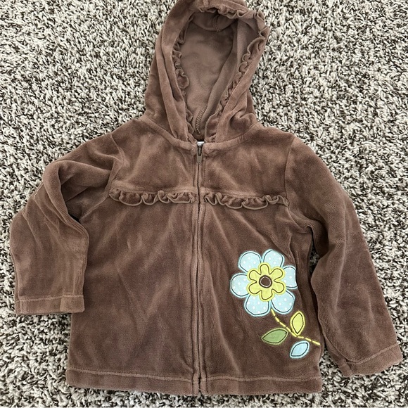 Vintage brown girls jacket - Picture 1 of 3